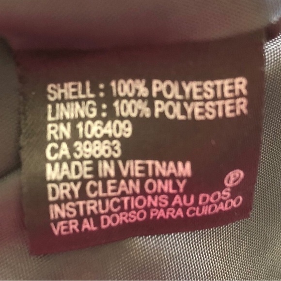 Tahari ASL Women’s Black & White Zipper Front Belted Skirt Suit Size 14 - Picture 13 of 14